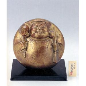 仏像 七福神｜ 鹿寿老人 ｜蝋型青銅（ブロンズ）製 桐箱入り【高岡銅器