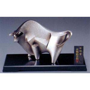 干支置物 午年 馬 置物｜ いななき 台付 ｜村田宏作 銅製 【高岡銅器