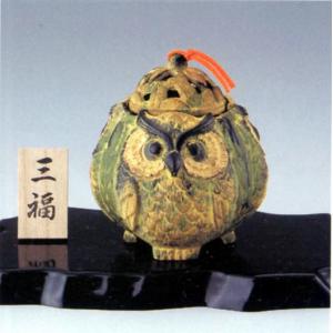 香炉 香立て｜ 新特大花鳥 ｜瑞峰作 銅製 化粧箱入【高岡銅器 置物