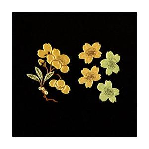 メール便発送可｜金沢■金蒔絵シール■桜（小）B