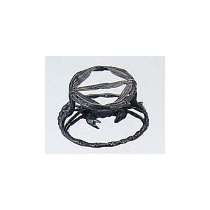 【茶道具】木村清五郎作　菊頭四方透飾火箸 茶器｜茶道具｜ 菊頭四方透し火箸 ｜木村清五郎作 銅製 桐箱入り【高岡