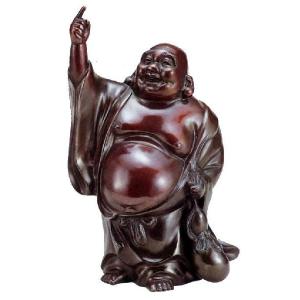 餅つき福の神(金箔仕上)』 青銅製 ブロンズ 銅像 高岡 高岡の銅器 餅