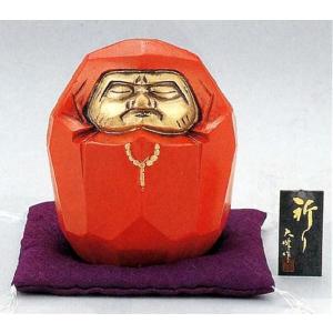 縁起物　置物　開運ダルマ　瑞峰作　青銅　ブロンズ製　高岡銅器 縁起物 置物｜ 吉祥 開運達磨 超特大 ｜瑞峰作｜鋳鉄製【高岡