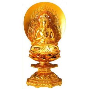 仏像 七福神｜ 鹿寿老人 ｜蝋型青銅（ブロンズ）製 桐箱入り【高岡銅器