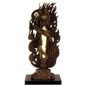 友沢正彦 ブロンズ 「祈り」 地蔵菩薩立像 地蔵尊 仏像 彫刻 : 手作り