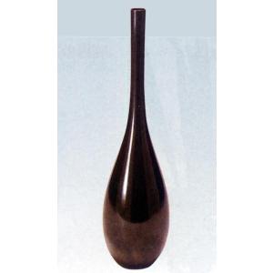 花器 薄端｜ 尺1富士山水 ｜剛信作 銅製 紙箱入り【高岡銅器】d94-03