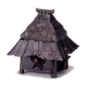香炉 香立て｜ 鳩 ｜三枝惣太郎作 銅製 化粧箱入【高岡銅器 置物
