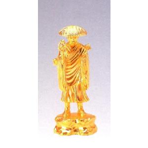 仏像 七福神｜ 鹿寿老人 ｜蝋型青銅（ブロンズ）製 桐箱入り【高岡銅器