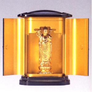 仏像｜ 地蔵菩薩 青銅色 26｜合金製 紙箱入【高岡銅器】10z22-2 : 和楽