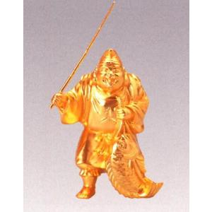 仏像 七福神｜ 鹿寿老人 ｜蝋型青銅（ブロンズ）製 桐箱入り【高岡銅器