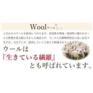 昭和西川 羊毛4層 固わた敷きふとん シングル...の詳細画像4