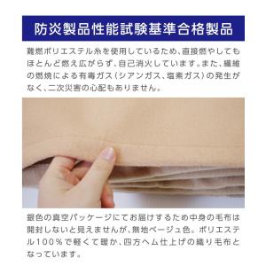 防災毛布【1枚:1.0kg:シングル:140×...の詳細画像4