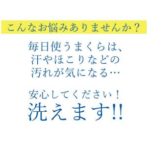 日本製 洗える 枕 頭部安定 まくら テイジン...の詳細画像2