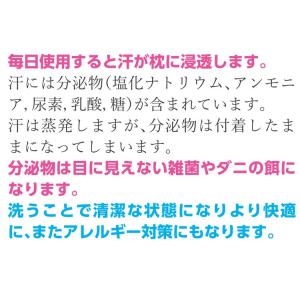 日本製 洗える 枕 頭部安定 まくら テイジン...の詳細画像5
