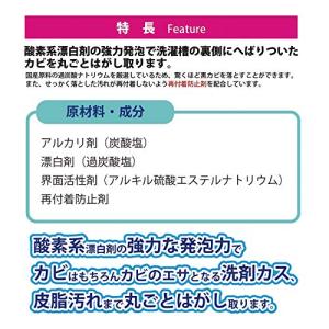 紀陽除虫菊 洗濯槽クリーナー 非塩素系 / 7...の詳細画像2