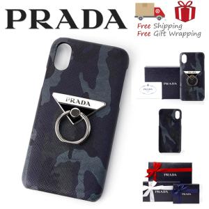 最新入荷 プラダ iPhoneケース バンカーリング iPhoneX/XS ハード