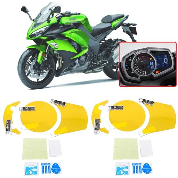 Ninja 650 1000 2017-2019 バイククラスタースクラッチ ?スクリーン保護フィル...