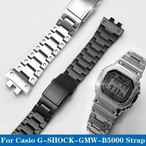 Casio G-shock 交換 替え 互換品 ベルト バンド ストラップ スペア ステンレススチール アクセサリー GMW-B5000 カシオ