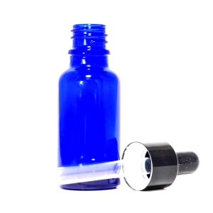 アロマ遮光瓶 20mL コバルト【スポイド付き...の詳細画像1