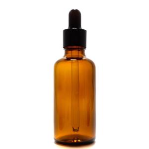 アロマ遮光瓶 50ml アンバー [ スポイド付...の商品画像
