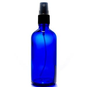 アロマ遮光瓶 100ml コバルト [ブラックフィンガースプレー]の商品画像