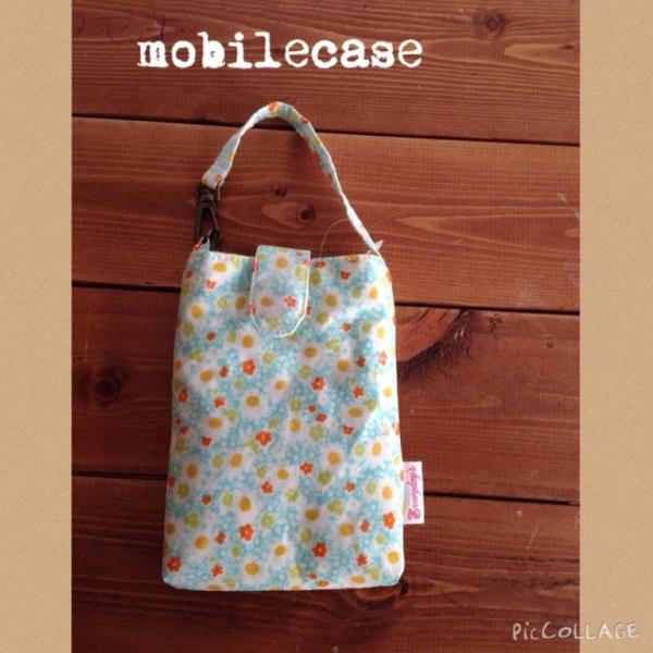 カトルフィオーリ*モバイルケース ブルーガーデン