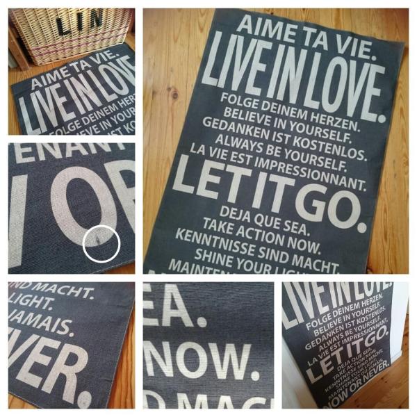 バスロールサイン 男前インテリア タペストリー