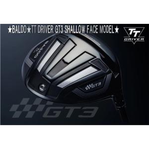 【NEW】BALDO バルド 2024モデル TT DRIVER GT3 SHALLOW FACE MODELドライバー ヘッド + カスタムシャフト装着！