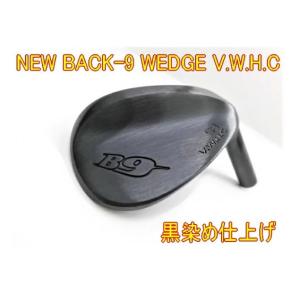 NEW BACK-9 WEDGE V.W.H.C 黒染め仕上げ へッド単体 シャフト装着可能！｜warp-golf