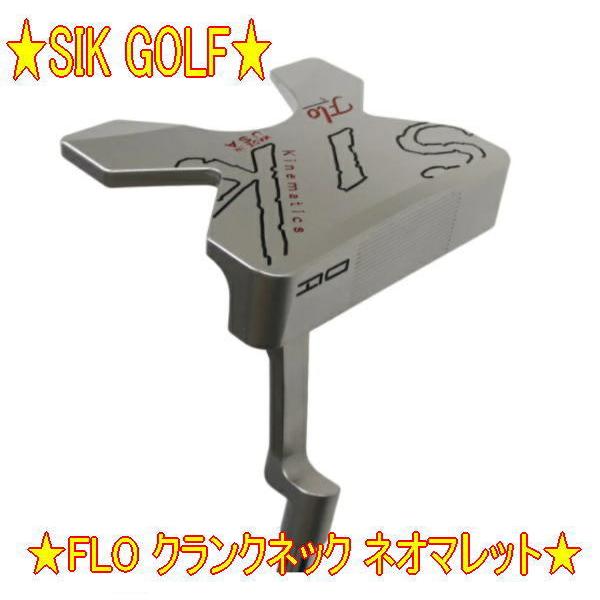 SIK GOLF シックゴルフ FLO（フロー）クランクネック ネオマレット パター 日本正規品 新...