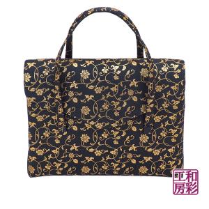 西陣織金襴オリジナル和装バッグ「横長被せ」mj019｜wasai-kobo