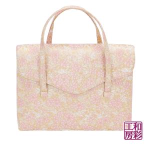 西陣織金襴オリジナル和装バッグ「横長被せ」mj120｜wasai-kobo