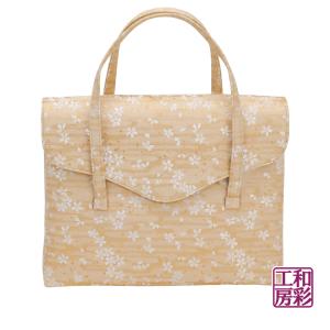 西陣織金襴オリジナル和装バッグ「横長被せ」mj139｜wasai-kobo