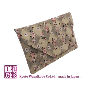 西陣織金襴オリジナル数寄屋袋/mp102｜wasai-kobo