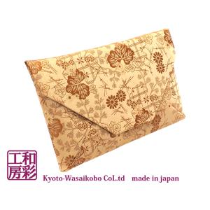 西陣織金襴オリジナル数寄屋袋/mp152｜wasai-kobo