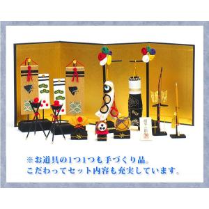 五月人形「端午の節句 金色兜 こいのぼり 飾り...の詳細画像5
