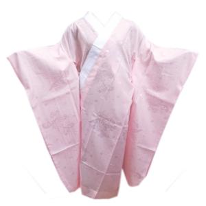 FN28＊美品！ピンクぼかし＊絹半衿付き＊袷＊振袖用＊長襦袢＊１３３ｃｍ＊裄７１ FN28＊美品！ピンクぼかし＊絹半衿付き＊袷＊振袖用