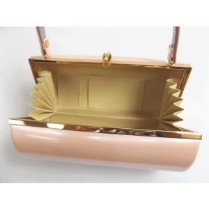 草履バッグセット エナメル 横丸型 薄ピンク(...の詳細画像2