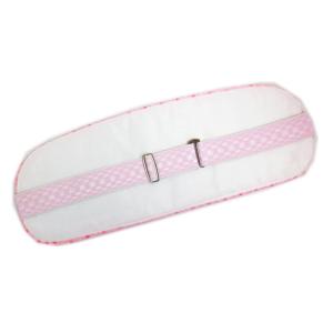 前板 帯板 伸縮ベルト付 麻の葉ピンク 和装 ...の詳細画像1