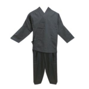 作務衣 さむえ メンズ 男性 カーキ茶ベージュ黒 迷彩柄 M L 日本製  