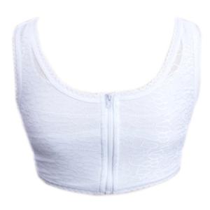 ブラジャー 和装 白色 Ｓ Ｍ Ｌ ＬＬ 3Ｌ フロントファスナー