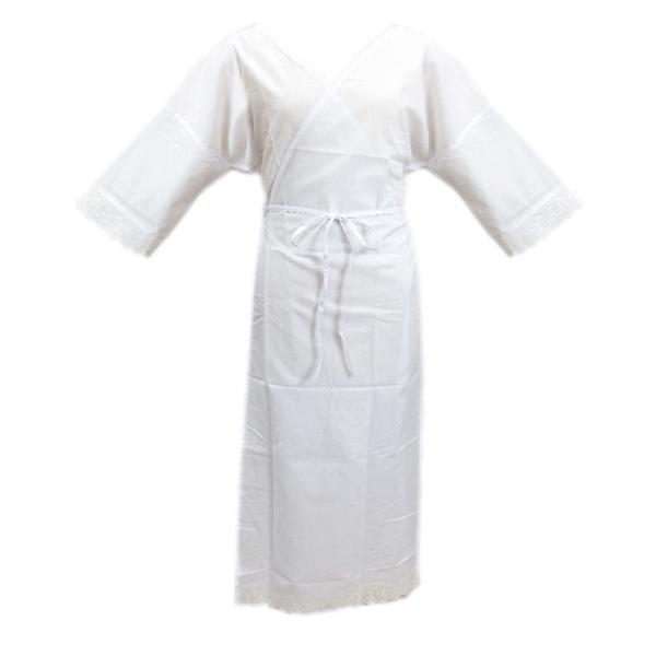 肌着 ワンピース レース スリップ 3Ｌ 4Ｌ 5Ｌ 白 女性用 大きいサイズ 幅広 ふくよか 着物...