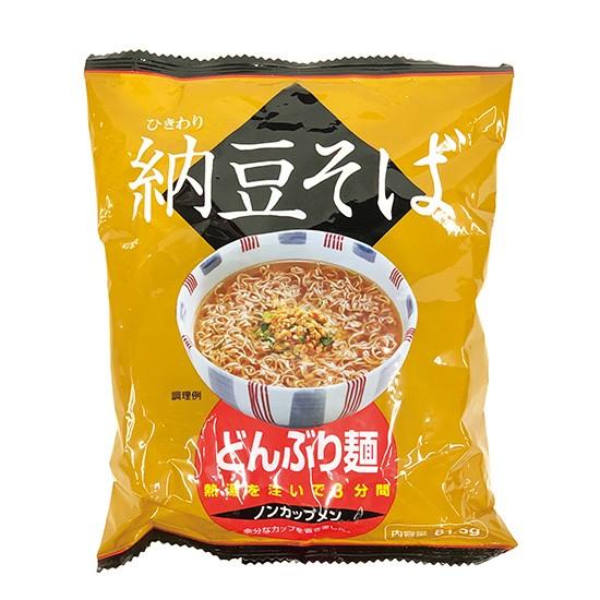 ひきわり納豆そば