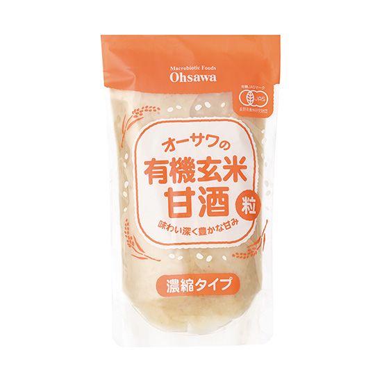 オーサワの有機玄米甘酒（粒）