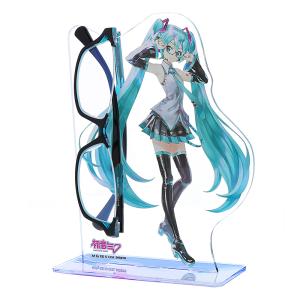 MIKU-006】アクリルスタンド メガネかけ 初音ミク グッズ MIKU-006】アクリルスタンド メガネかけ 初音ミク グッズ