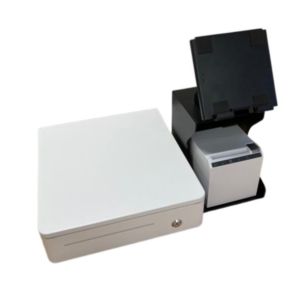 レジ業務スタートセット POSレジ レシートプリンター ドロワー タブレットスタンド 新規開店 お手...