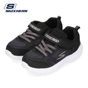 爆買 スケッチャーズ SKECHERS キッズ スニーカー 男の子 97546N SNAP SPRINTS - ULTRAVOLT ベルクロ スリッポン 子供靴 黒 ブラック セール