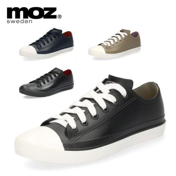 moz モズ レインシューズ レディース レインスニーカー 防水 撥水 軽い かわいい 雨の日 おし...