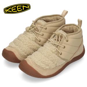 キーン KEEN レディース ブーツ HOWSER 2 CHUKKA ハウザー ツー チャッカ 1023819 ベージュ ボア