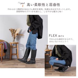 長靴 レディース 雪 おしゃれ レインブーツ ...の詳細画像3